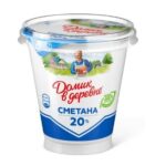 Сметана 20% Домик в Деревне 300 г