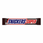 Батончик Snickers Super шоколадный с нугой-карамелью-арахисом