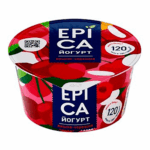 Йогурт Epica с вишней и черешней 4,8%