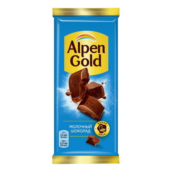 Шоколад Alpen Gold молочный