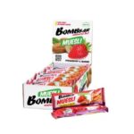 Мюсли-батончик Bombbar Клубника-Миндаль 45 г