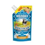 Сгущенное молоко Алексеевское цельное с сахаром 8,5% БЗМЖ 650 г