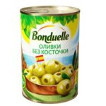 Оливки Bonduelle зеленые без косточки 300 г
